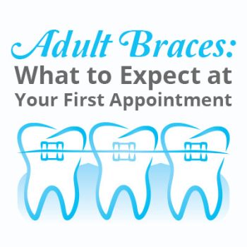 Bolivia & Oak Island dentists at Coastal Cosmetic Family Dentistry discusses orthodontics and braces for adult patients and what can be expected at the first appointment.
