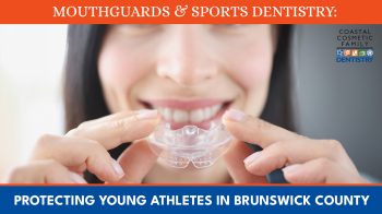 Help your child stay safe while playing sports. Coastal Cosmetic Family Dentistry in Brunswick County offers custom-fit mouthguards for young athletes.