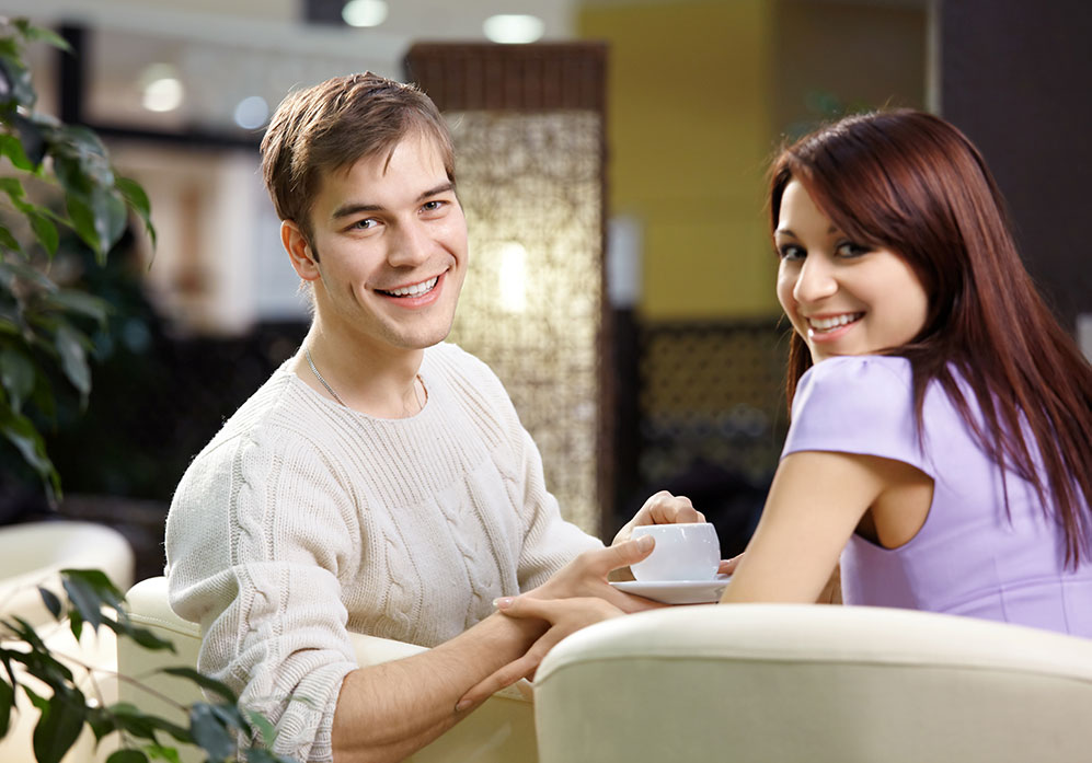 Couple on a date